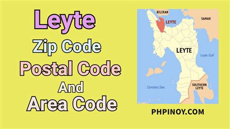 Tabango Leyte Postal / ZIP codes list .